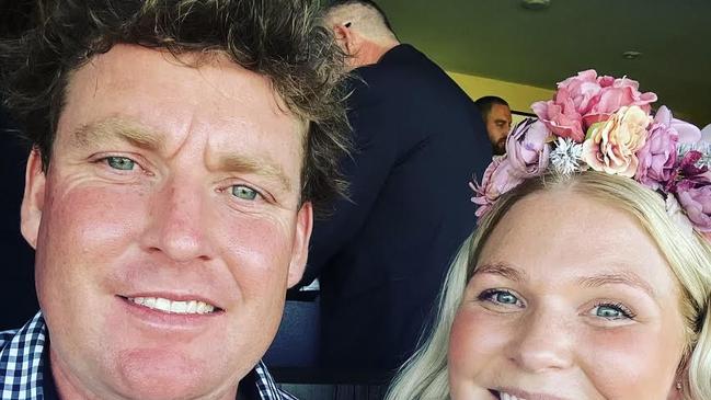 Luke Briggs died following his arrest in Hoppers Crossing. Mr Briggs with his sister Catherine. Picture: Supplied