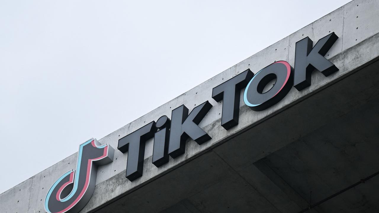 TikTok's company office in Culver City, California. Picture: AFP