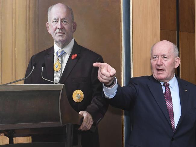 Outgoing Australian Governor-General Sir Peter Cosgrove. Picture: AAP