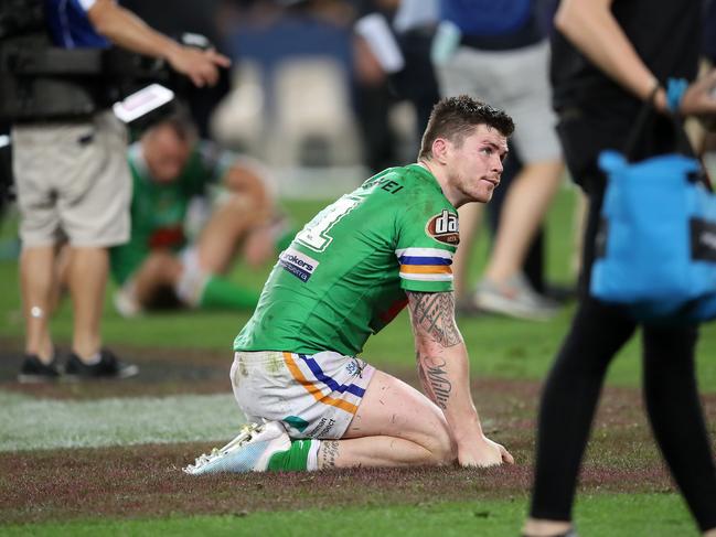 John Bateman after losing to the Sydney Roosters in the 2019 NRL Grand Final at ANZ Stadium.