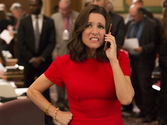 Julia Louis-Dreyfus as Selina Meyer in Veep.