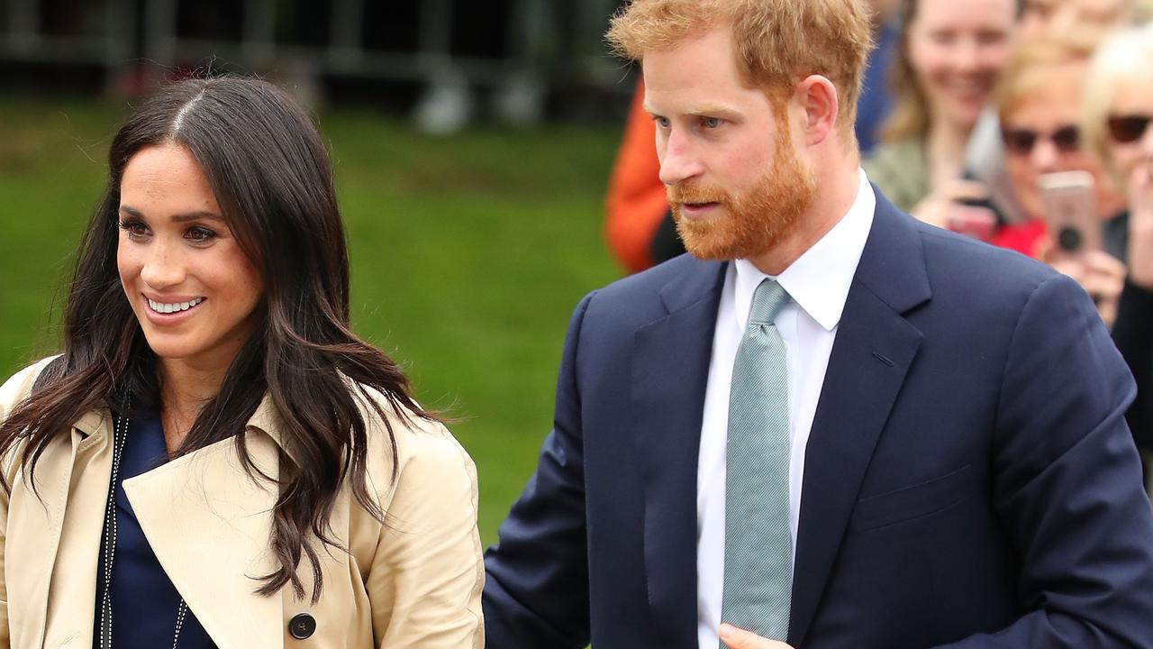 The Duke and Duchess out and about at Government House, Melbourne. Picture: Scott Barbour.