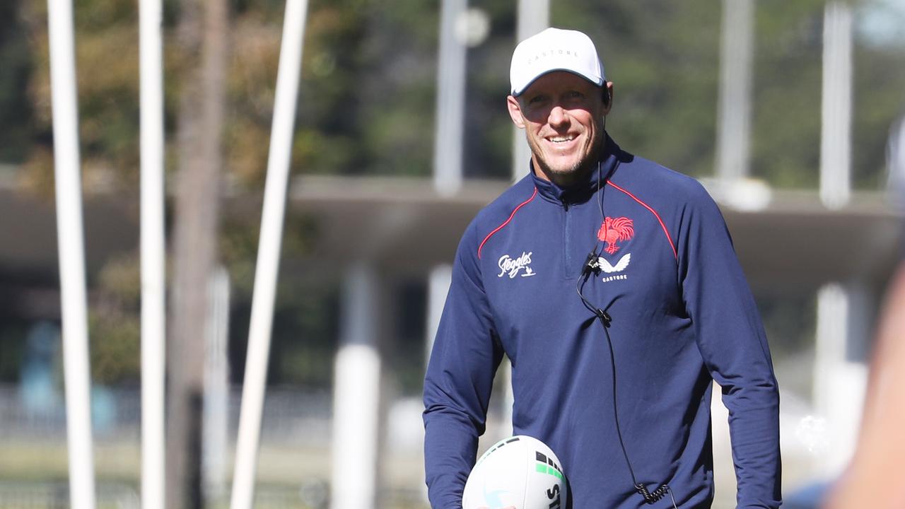 Craig Fitzgibbon has served one of the longest coaching apprenticeships in the NRL, including a 10-year stint at the Roosters. Picture: John Grainger