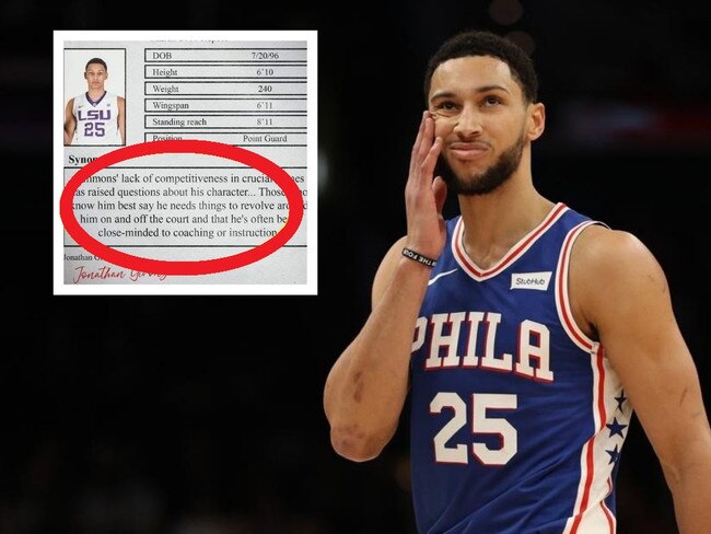 Were the 76ers and Ben Simmons doomed from the start? Photo: Getty Images.