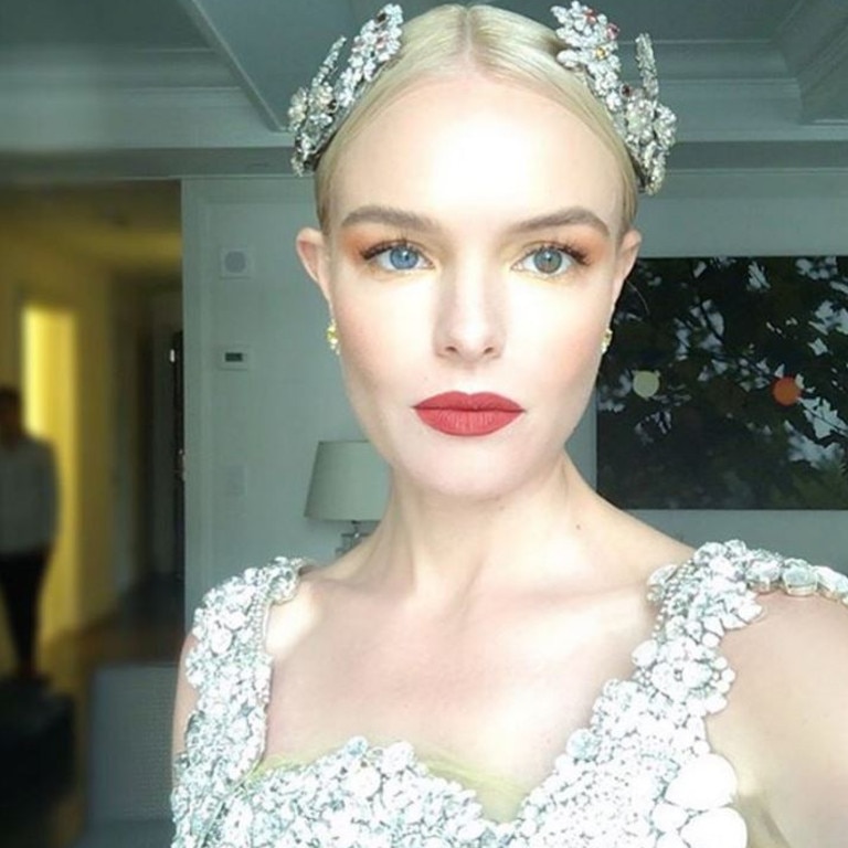 Met Gala 2016 on social media ... Kate Bosworth. Picture: Instagram