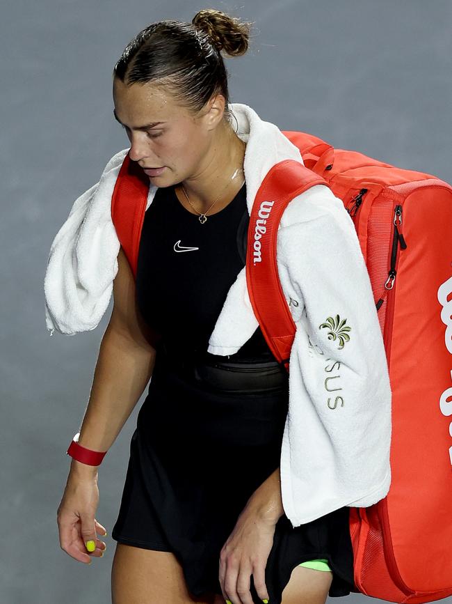 She’s following in Sabalenka’s footsteps. Photo by Clive Brunskill/Getty Images