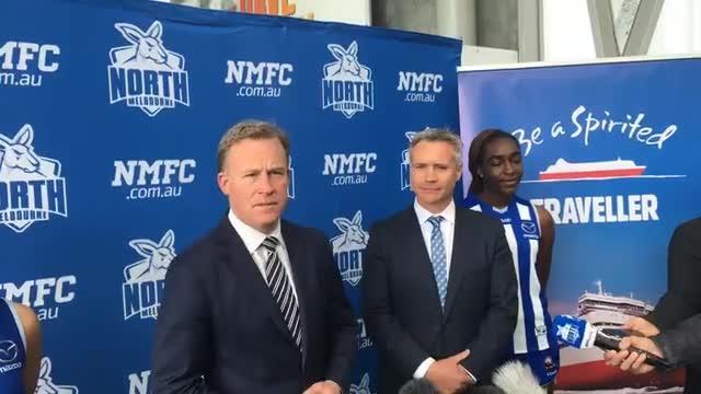 Tasmanian AFLW partnership with North Melbourne