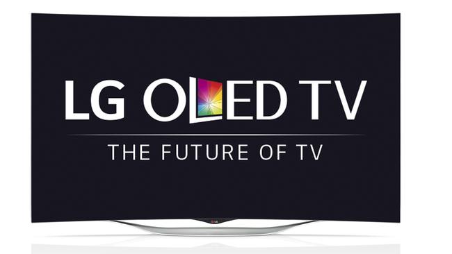 One of a kind ... LG's OLED television, the EC930, is currently on sale but only offers full-HD resolution.