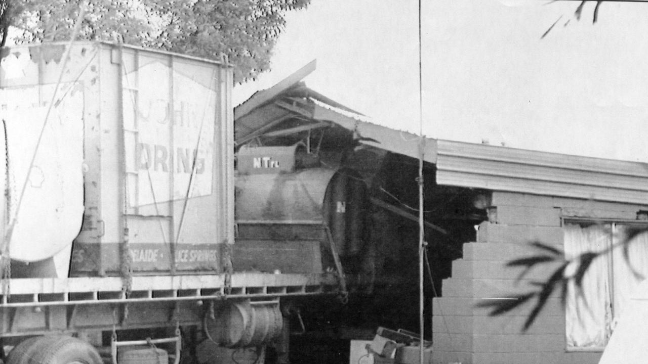 The Inland Tavern near Uluru (Yulara), where Douglas Crabbe drove his truck into killing five people on August 18, 1983. Picture: File