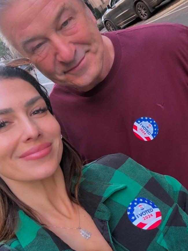 Alec and Hilaria Baldwin. Picture: Instagram