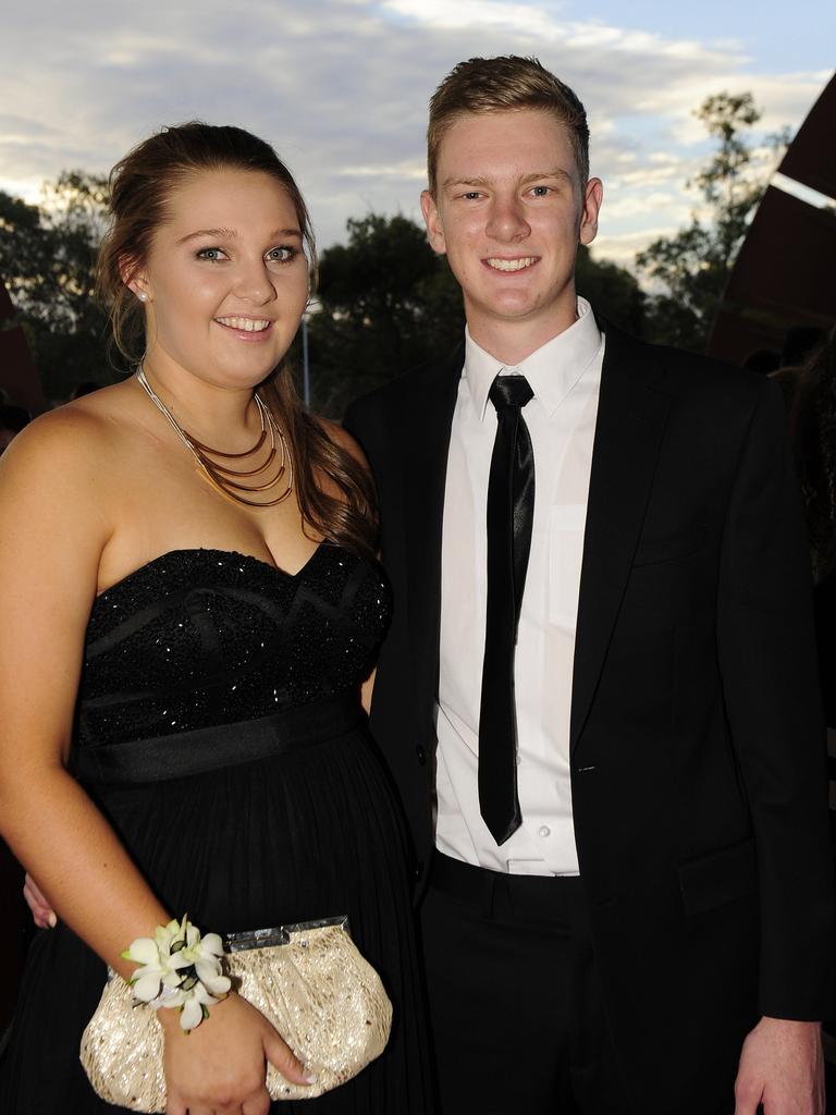 Ella Hooper and Matt Wallace at the 2013 St Philip’s College formal at the Alice Springs Convention Centre. Picture: PHIL WILLIAMS / NT NEWS