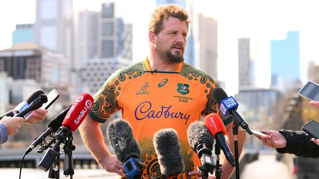 James Slipper says the Wallabies aren’t the ‘finished product’. Picture: Morgan Hancock/Getty Images