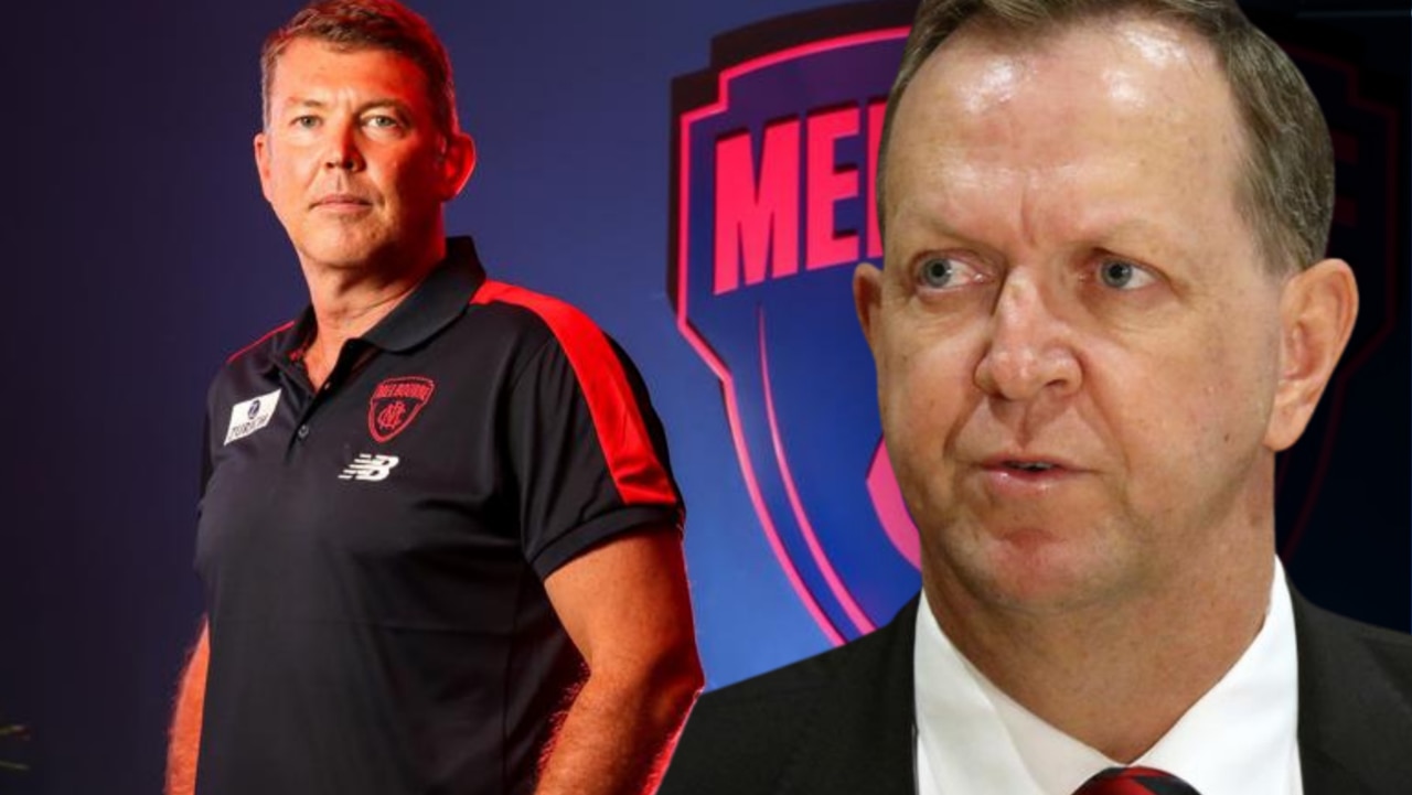 Glen Bartlett and Gary Pert discussed an all-staff drug testing policy at Melbourne.