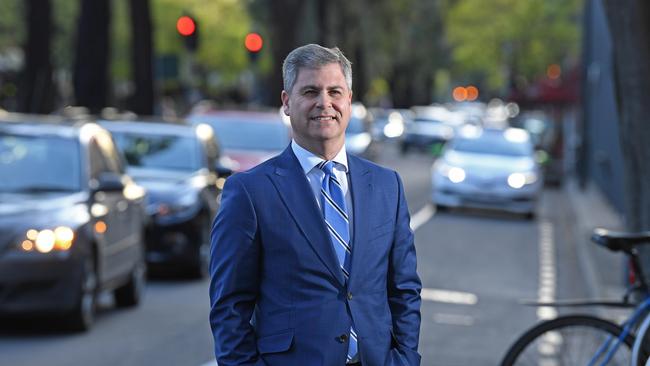 Mayor of Norwood Robert Bria. The Parade in Norwood will become 40km/h for road safety and amenity reasons. Picture: Tom Huntley