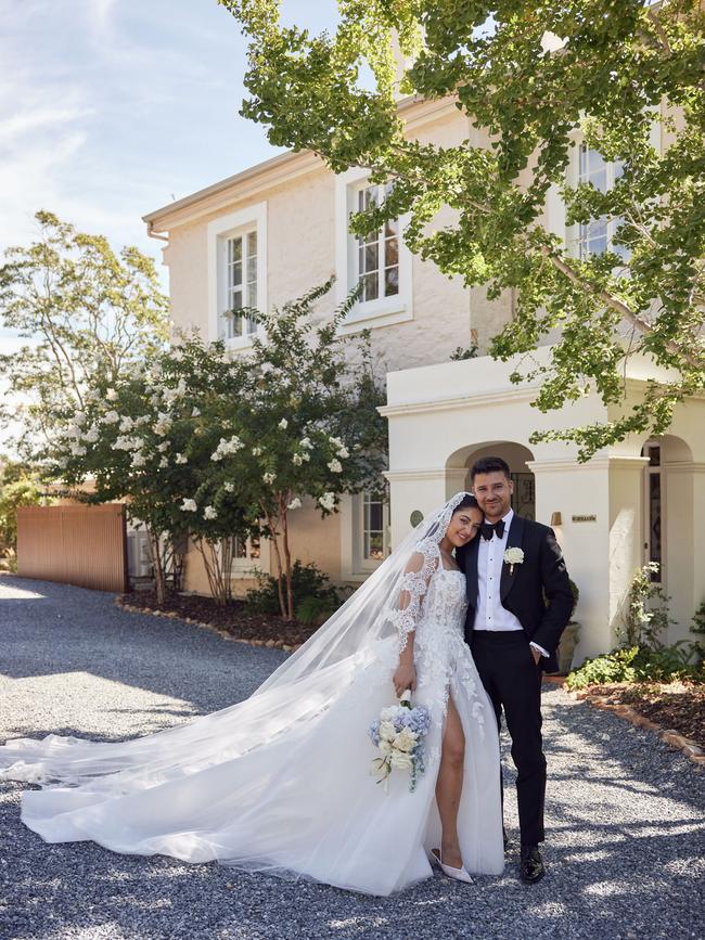 Media personality Mark Soderstrom was the wedding MC. Picture: Lost in Love Photography