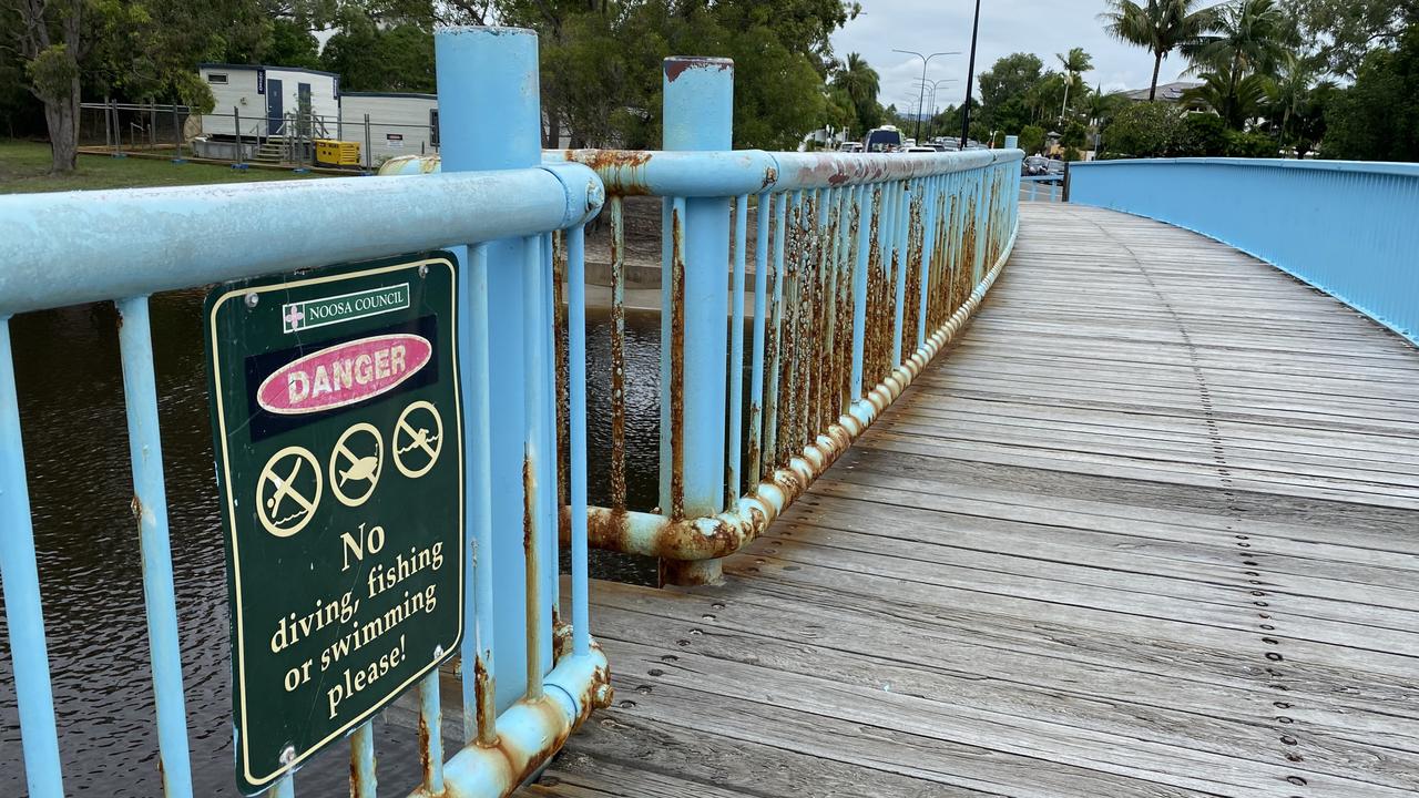 The man died after jumping from Noosa Sound Bridge. Photo: Jorina Maureschat