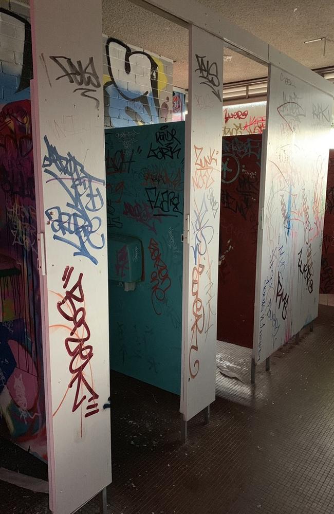 Toilets at Balgowlah Boys. Picture: Supplied.