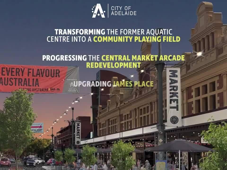 Adelaide City Council's draft 2025-26 budget video