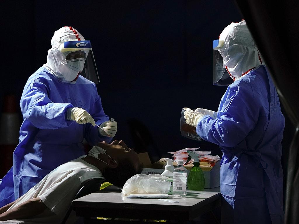 The leaked WHO report claimed China did ‘little’ to investigate the origin of the virus in the months following its emergence. Picture: Lintao Zhang/Getty Images