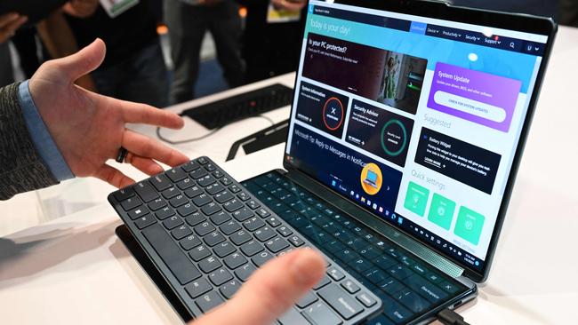 A number of tech jobs were cut in 2022 and major employers like Amazon and Salesforce have already started 2023 with more warnings. Picture: Patrick T Fallon/AFP