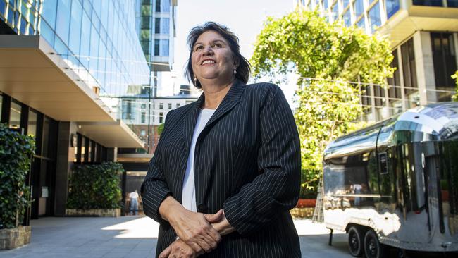 Liberal Senator for SA Kerrynne Liddle in Adelaide CBD. Picture: Mark Brake