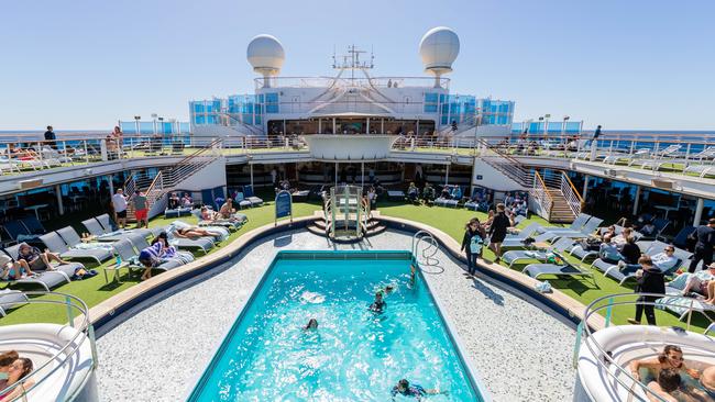 Cruising offers holiday-makers an affordable alternative. Picture: Supplied / P & O Cruises