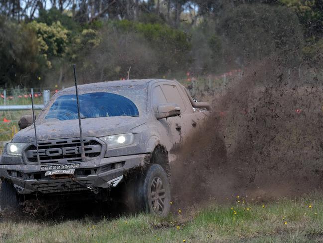 The event was dubbed A Day in the Mud. Picture: Mark Wilson