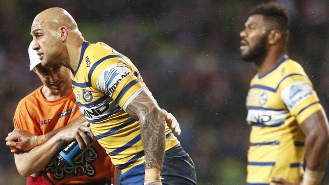 Parramatta were totally outclassed. Photo by Daniel Pockett/Getty Images.