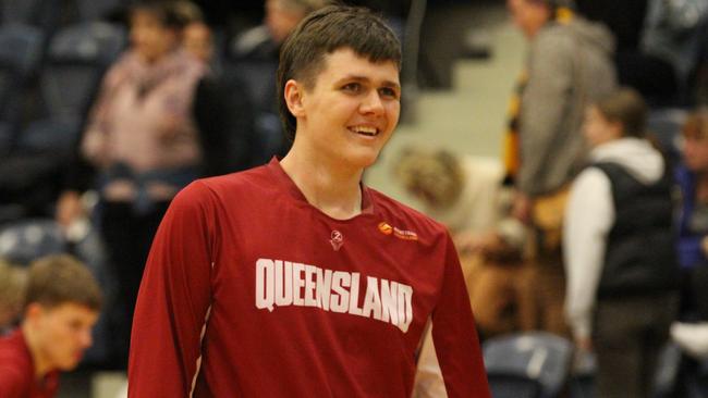 Kurt Siwek in action. Picture: Basketball Queensland