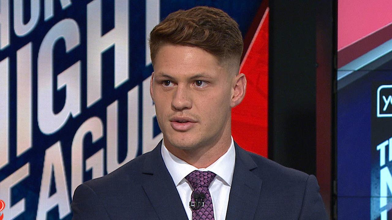 Kalyn Ponga responds to the Knights crisis on Fox League.