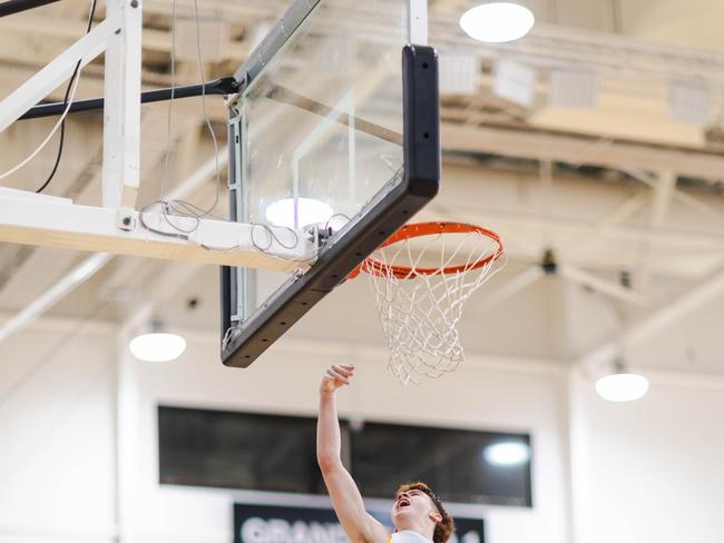 Concordia College's Paddy D'Arcy at the Basketball Australia Schools Championships. Picture: Taylor Earnshaw