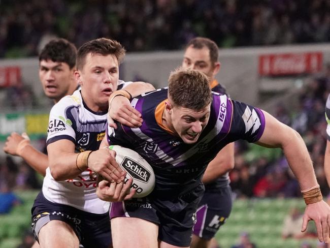 Melbourne prop Max King. Picture: AAP Image/Scott Barbour