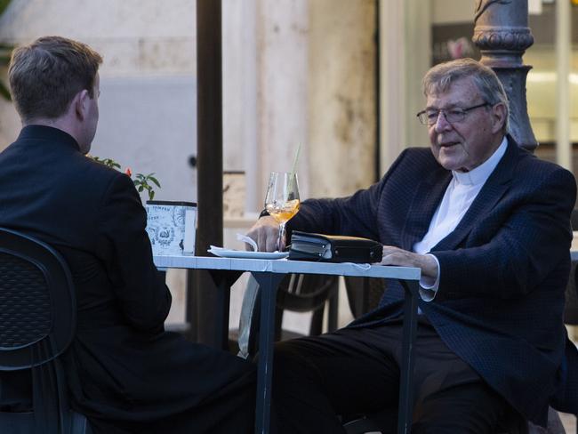 Cardinal Pell in Rome after his acquittal. Photo: Stefano Costantino / MEGA TheMegaAgency.com