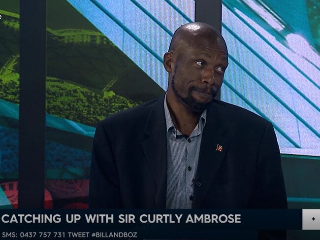 Sir Curtley Ambrose says David Warner and Steve Smith 'got away with murder'.