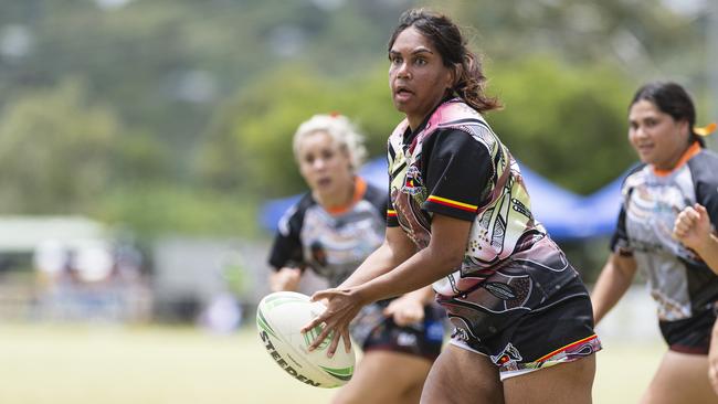 Daharna Wightman of Toowoomba Warriors. Picture: Kevin Farmer