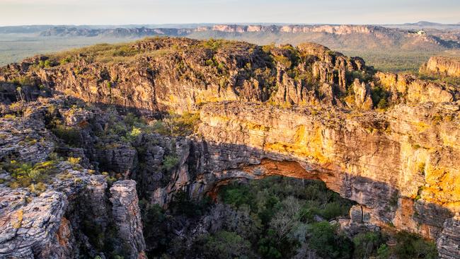 Kakadu National Park from a chopper. Just being gorgeous as always. PICTURE: TOURISM NT