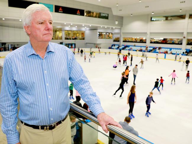 Macquarie Ice Rink owner Dr Frank Gregg. (AAP IMAGE/ Angelo Velardo)