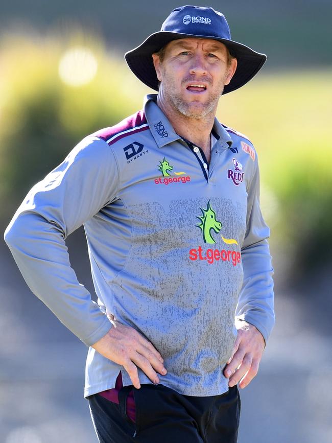 Queensland Reds coach Brad Thorn. Picture: AAP/Dan Peled