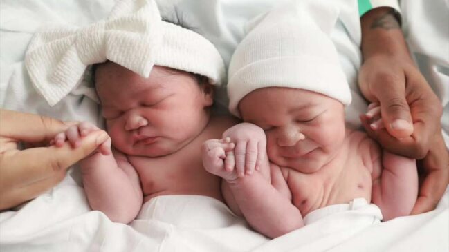 'My twins were born in completely different years' | Daily Telegraph