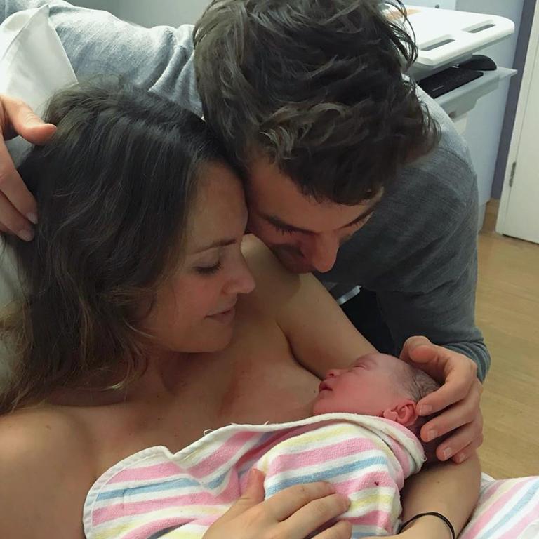 Laura Byrne and Matty J have welcomed a baby girl.