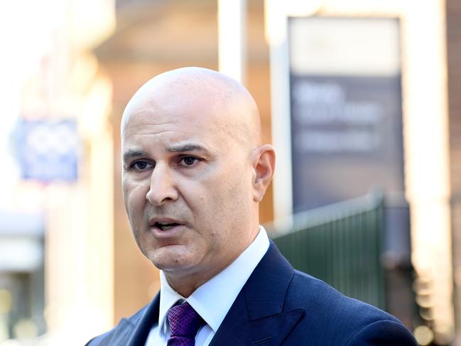 Danny Eid, the lawyer representing former NSW Minister John Barilaro at Manly Court, said the hearing into the assault allegations could last two days. File picture: Jeremy Piper