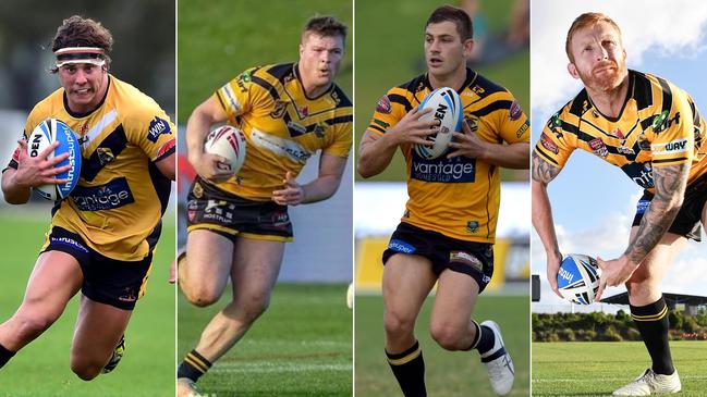 Some of the Sunshine Coast Falcons best players.