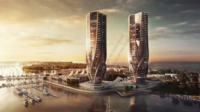 Artist Impressions of Mariner's Cove by Sunland: Pictures supplied by Gold Coast City Council