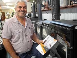 KEEPING TOWN WARM: Walter Mattarollo has owned his Hot Copper business for more than 30 years now. Picture: File