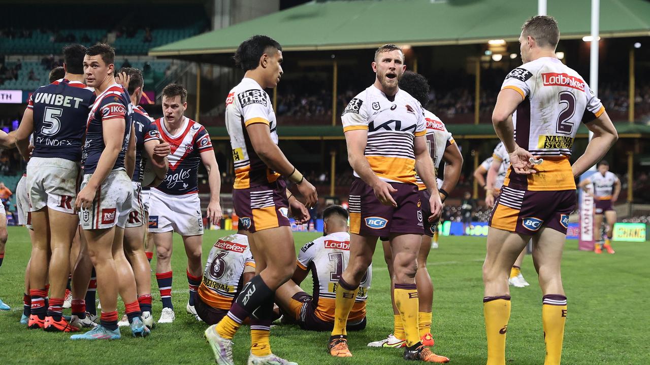 The Broncos have crumbled since a mid-season surge. Picture: Cameron Spencer/Getty Images