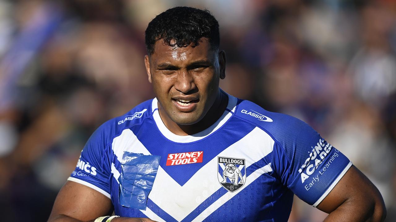 Tevita Pangai Jr is quitting the NRL to focus on boxing. (Photo by Ian Hitchcock/Getty Images)