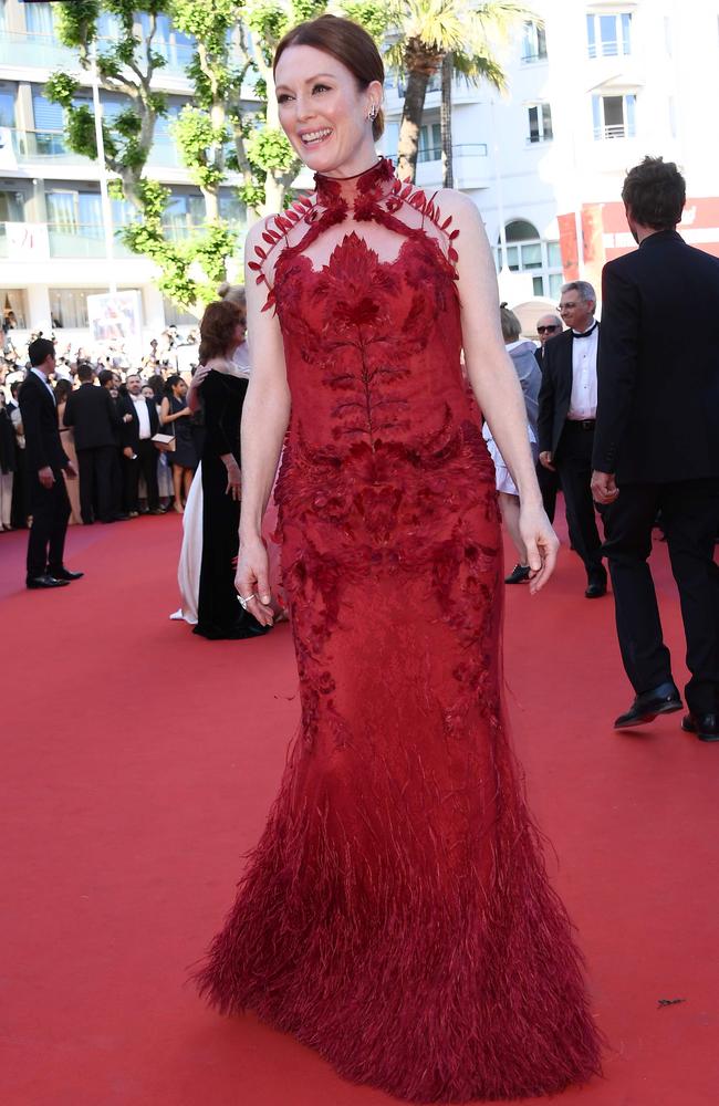 Actress Julianne Moore. Picture: AFP/Anne-Christine Poujoulat