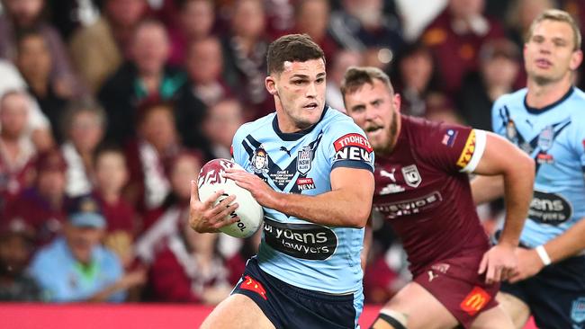 Nathan Cleary is set to miss between one and three weeks. Picture: Chris Hyde/Getty Images