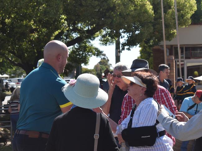 Denny was flooded with support and well-wishes from proud family, friends and community members (Photo: NRM)