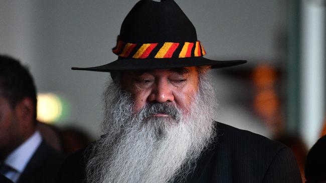 Pat Dodson said Labor’s compensation model would be similar to the one in NSW. Picture: AAP.